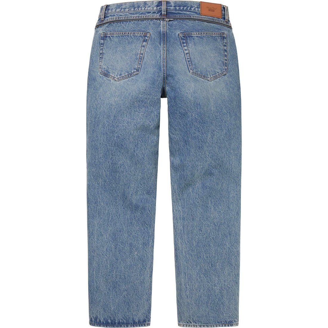 Details on Supreme UNDERCOVER Layered Jean Washed Indigo from spring summer
                                                    2023 (Price is $228)