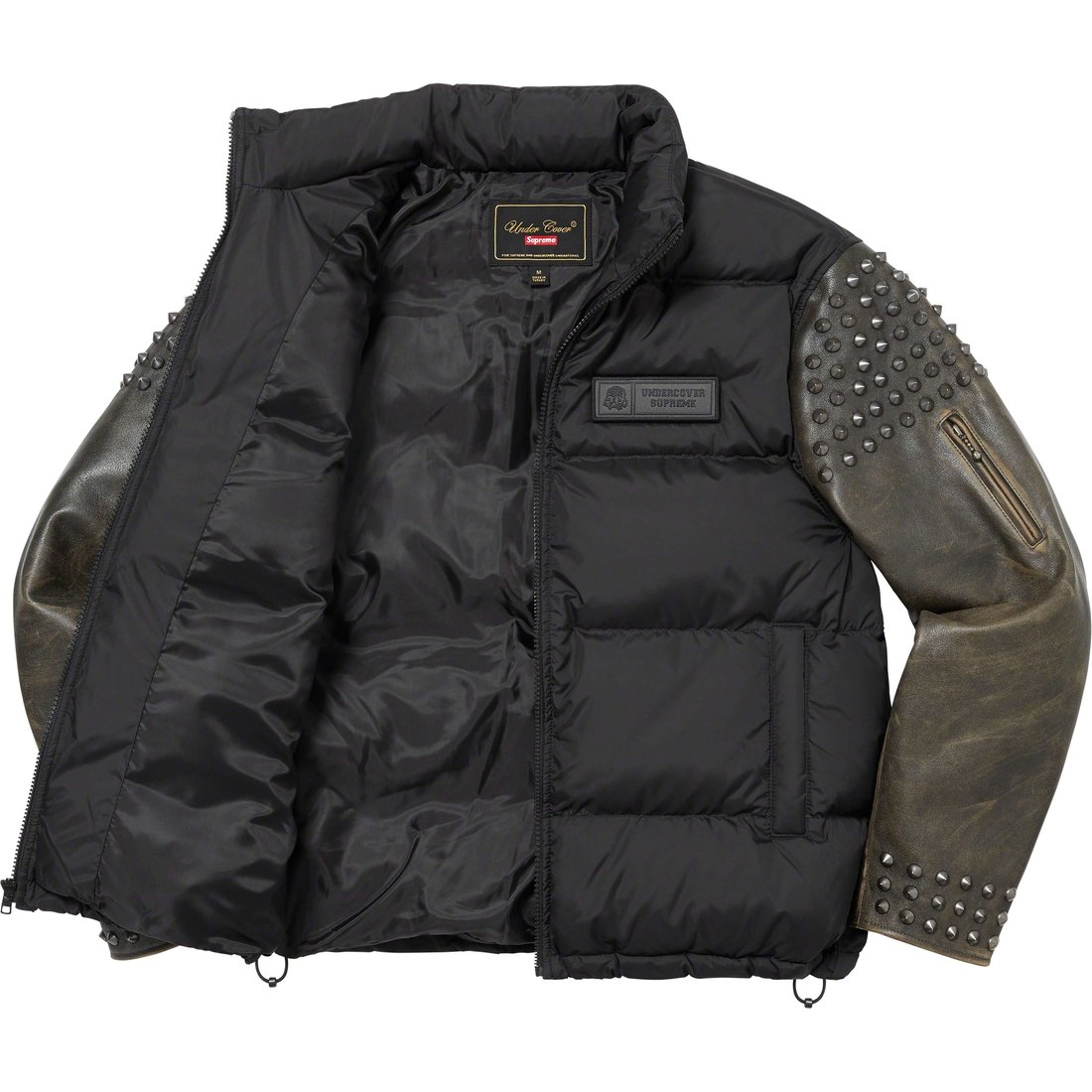 Details on Supreme UNDERCOVER Puffer Jacket Black from spring summer
                                                    2023 (Price is $698)