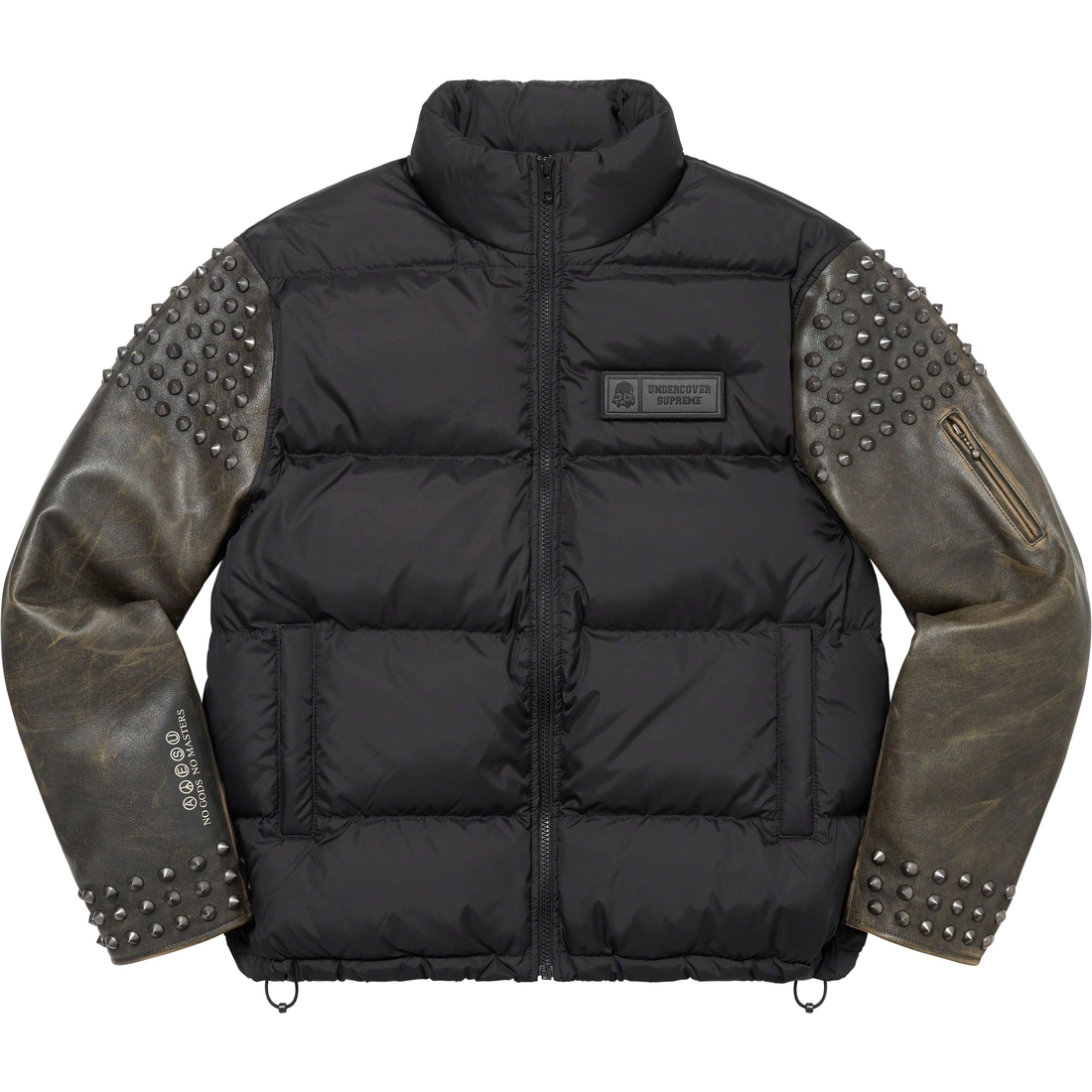 Supreme undercover puffer leather jacket | ochge.org