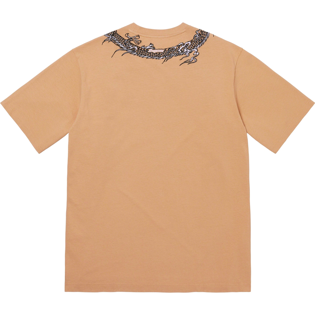 Details on Dragon Wrap S S Top Tan from spring summer 2023 (Price is $88)