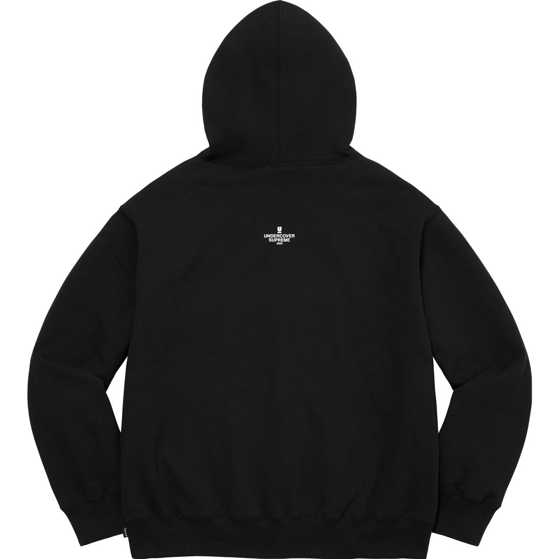 Details on Supreme UNDERCOVER Anti You Hooded Sweatshirt Black from spring summer
                                                    2023 (Price is $178)