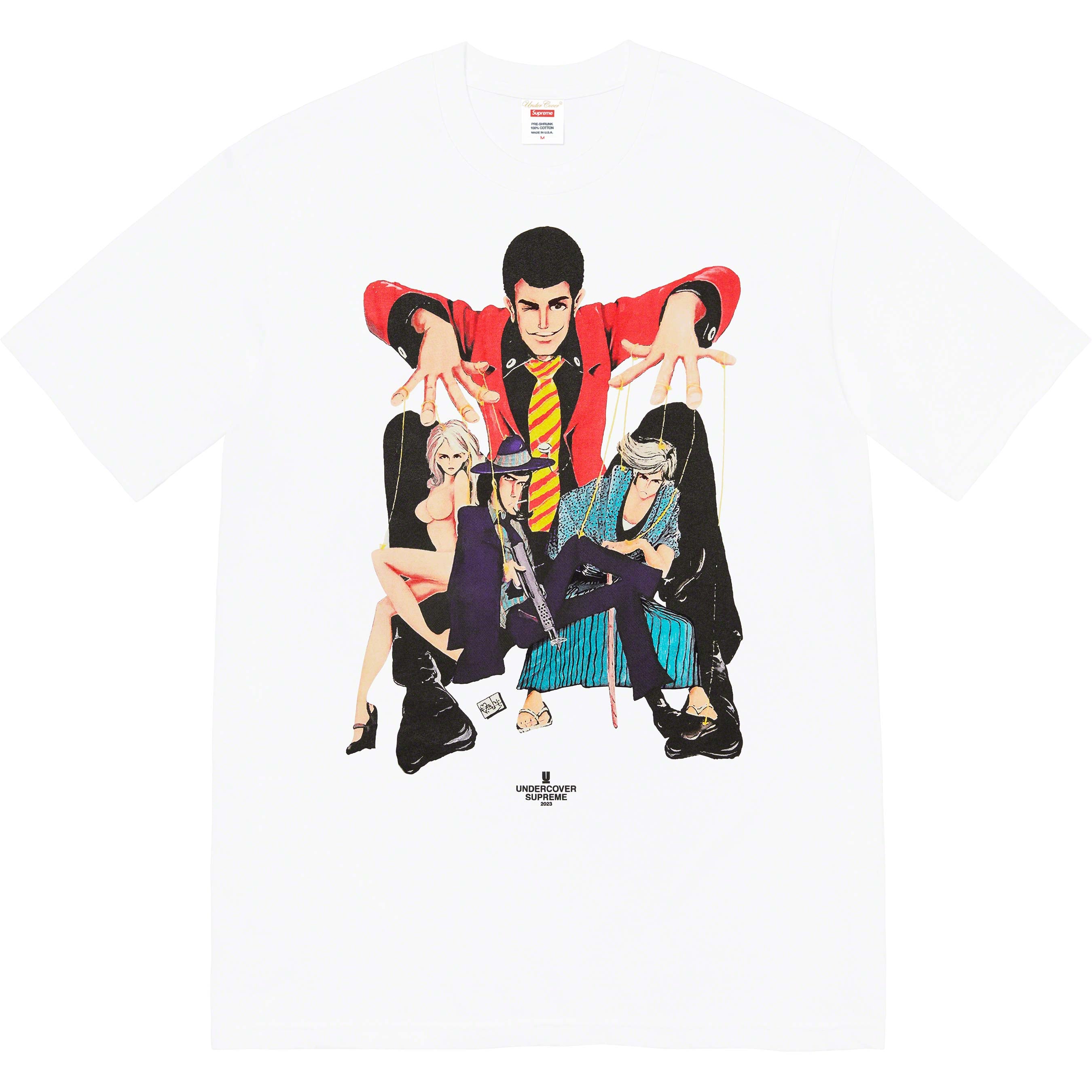 UNDERCOVER Lupin Tee - spring summer 2023 - Supreme