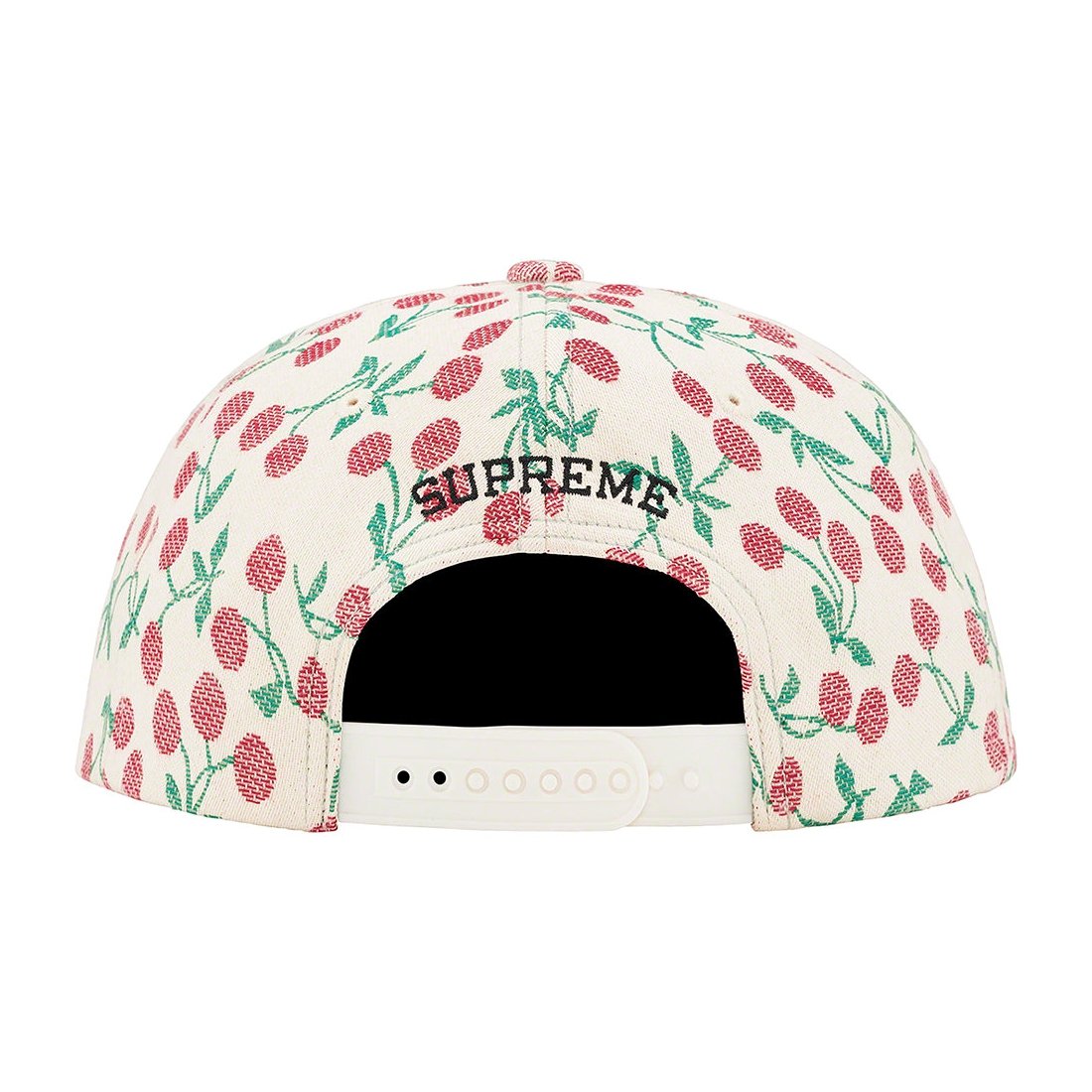 Details on Cherries 5-Panel Natural from spring summer
                                                    2023 (Price is $48)