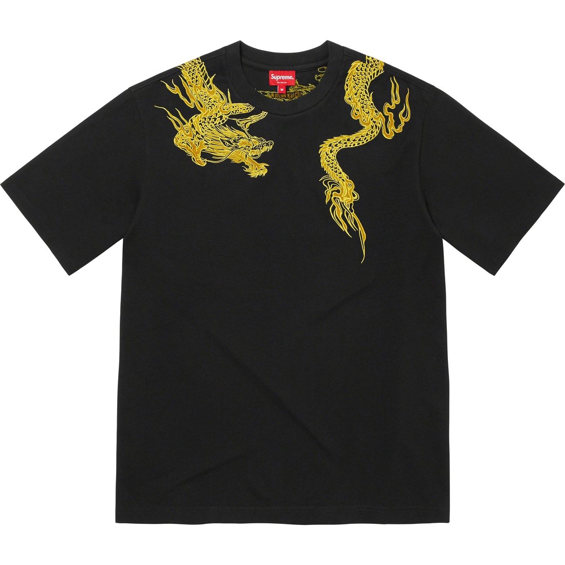 Details on Dragon Wrap S S Top Black from spring summer 2023 (Price is $88)