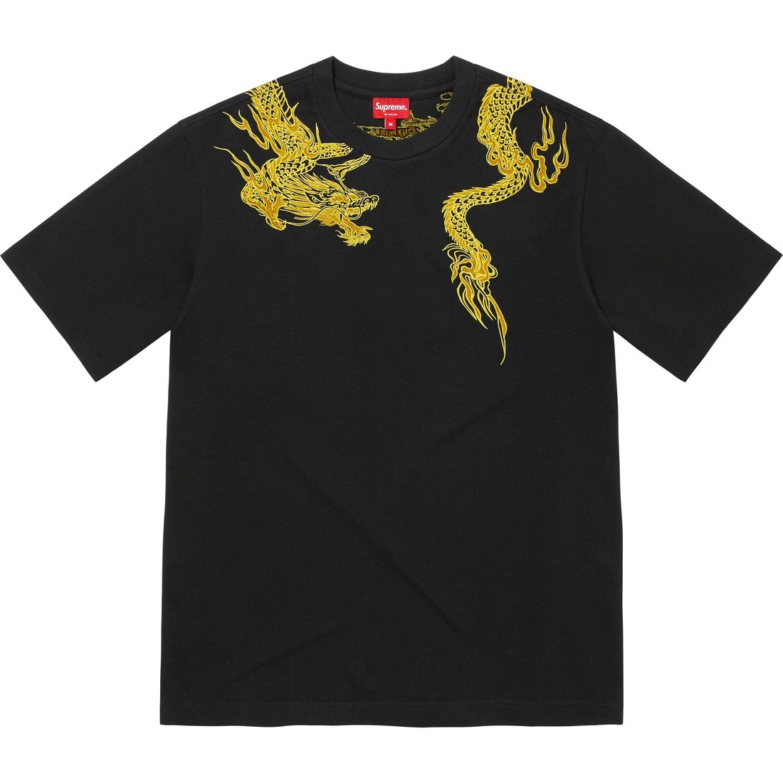 Details on Dragon Wrap S S Top Black from spring summer
                                                    2023 (Price is $88)