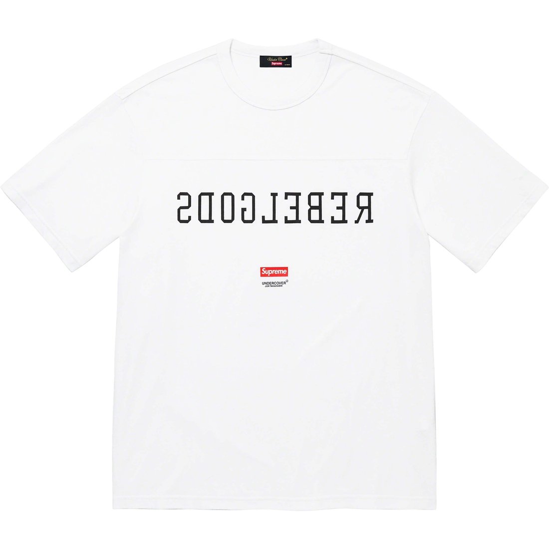 Details on Supreme UNDERCOVER Football Top White from spring summer
                                                    2023 (Price is $88)