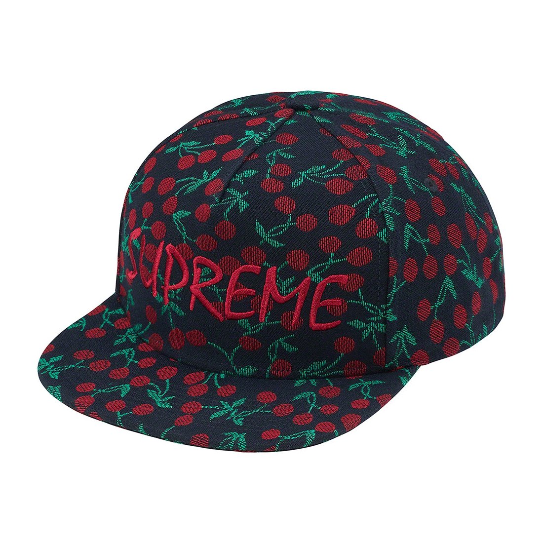 Details on Cherries 5-Panel Indigo from spring summer
                                                    2023 (Price is $48)