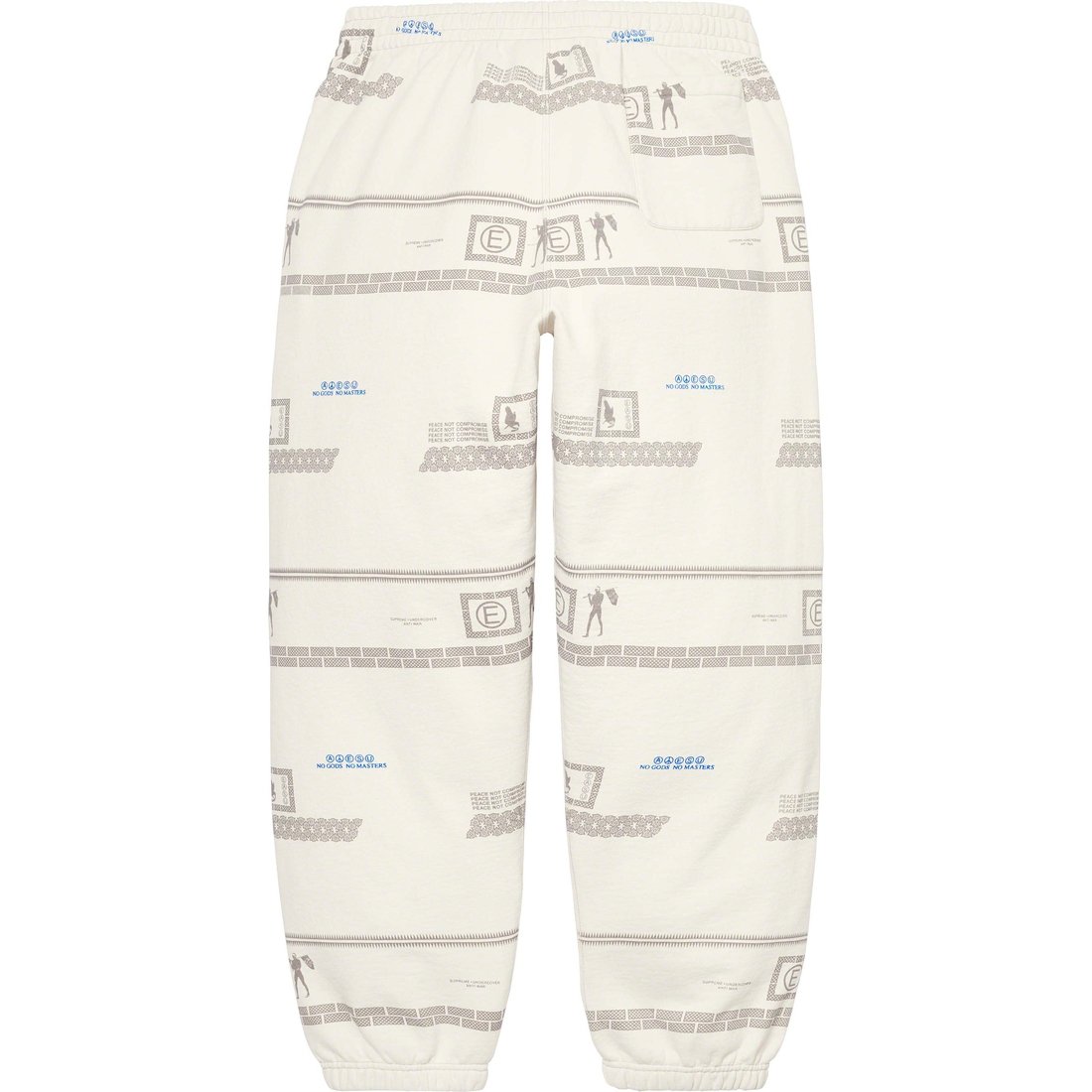Details on Supreme UNDERCOVER Sweatpant Stone from spring summer
                                                    2023 (Price is $188)