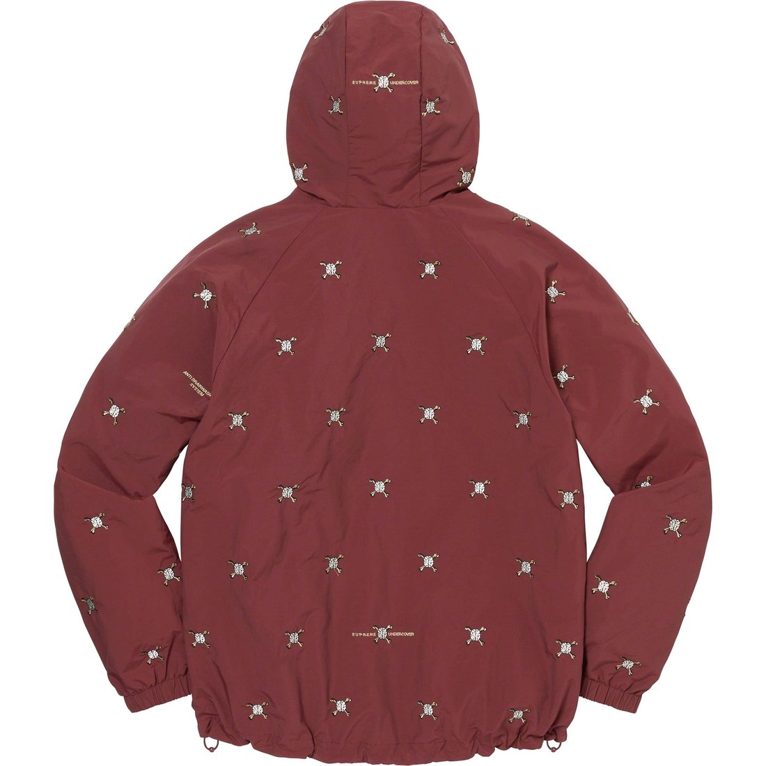 Details on Supreme UNDERCOVER Track Jacket Burgundy from spring summer
                                                    2023 (Price is $228)