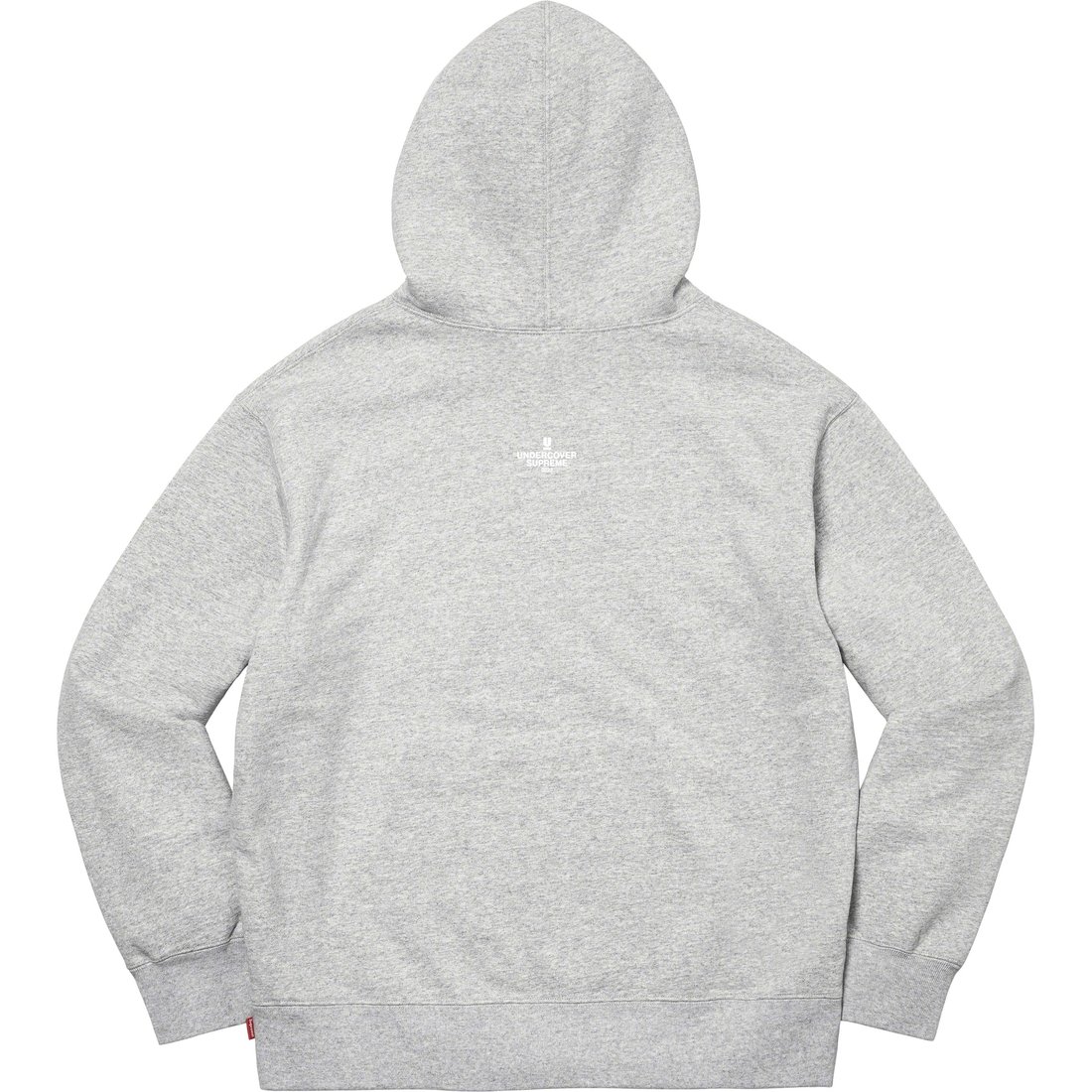Details on Supreme UNDERCOVER Anti You Hooded Sweatshirt Heather Grey from spring summer 2023 (Price is $178)