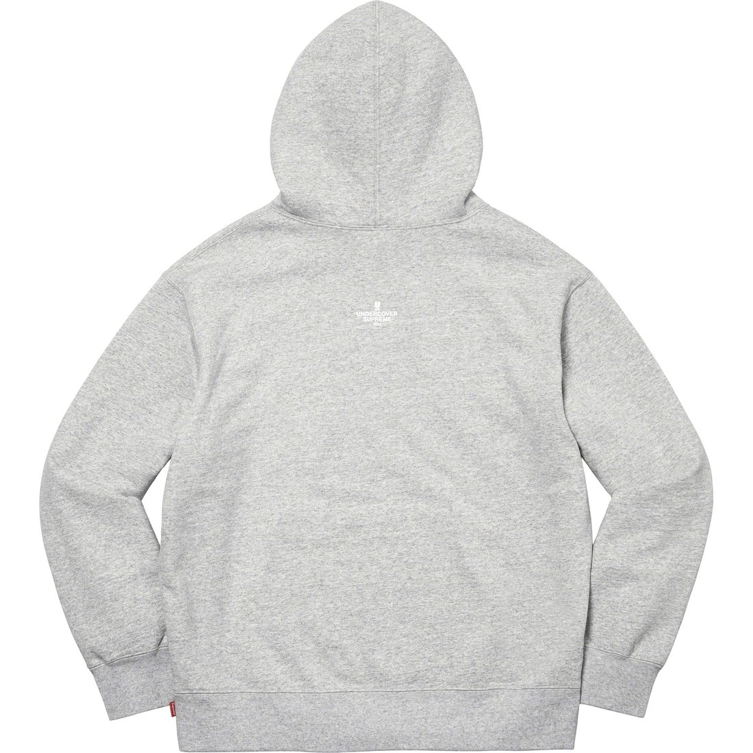 Details on Supreme UNDERCOVER Anti You Hooded Sweatshirt Heather Grey from spring summer
                                                    2023 (Price is $178)