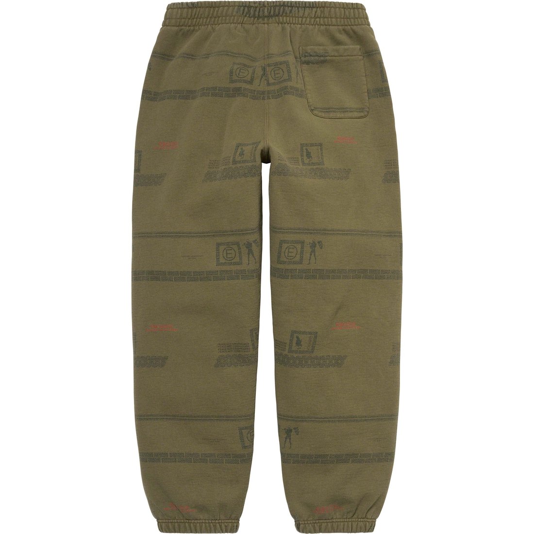 Details on Supreme UNDERCOVER Sweatpant Dark Olive from spring summer
                                                    2023 (Price is $188)