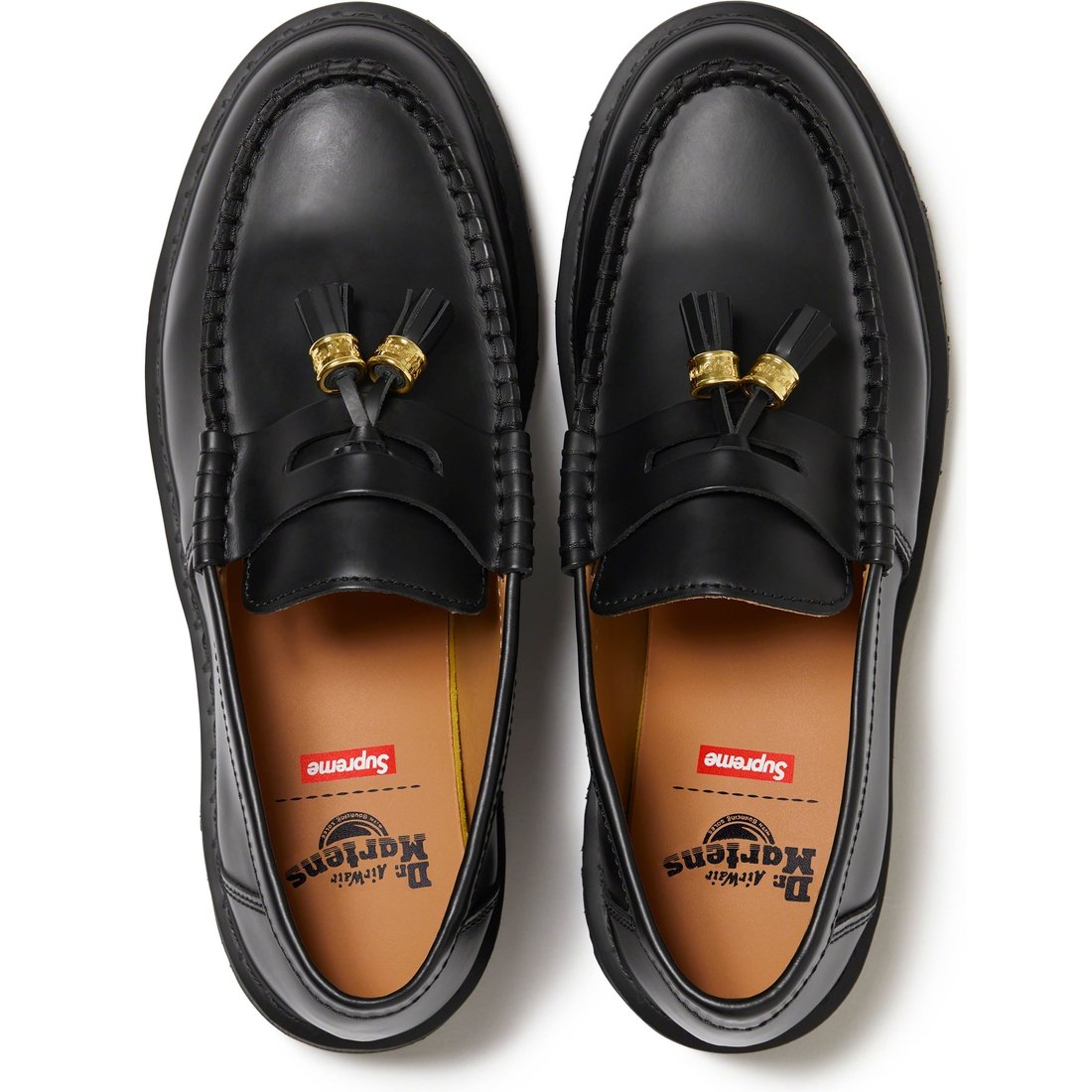 Details on Supreme Dr. Martens Penton Tassel Loafer Black from spring summer
                                                    2023 (Price is $188)