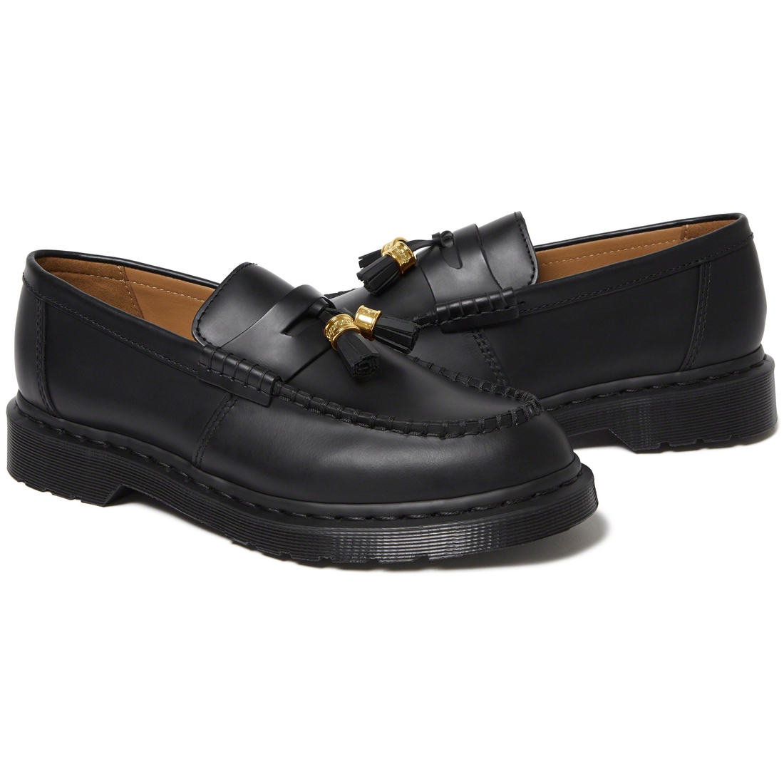 Details on Supreme Dr. Martens Penton Tassel Loafer Black from spring summer
                                                    2023 (Price is $188)