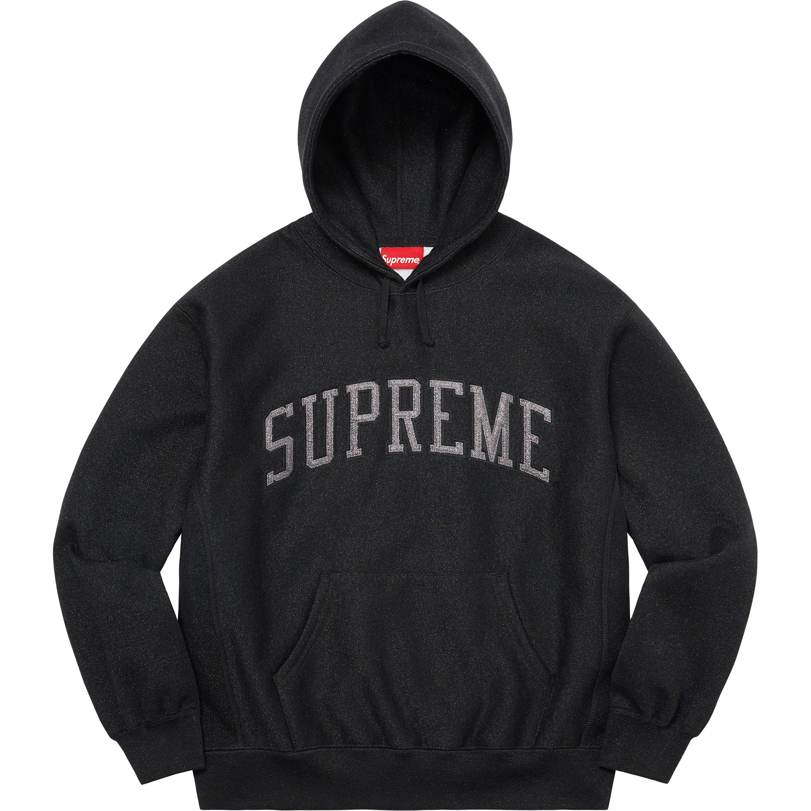 Glitter Arc Hooded Sweatshirt - spring summer 2023 - Supreme