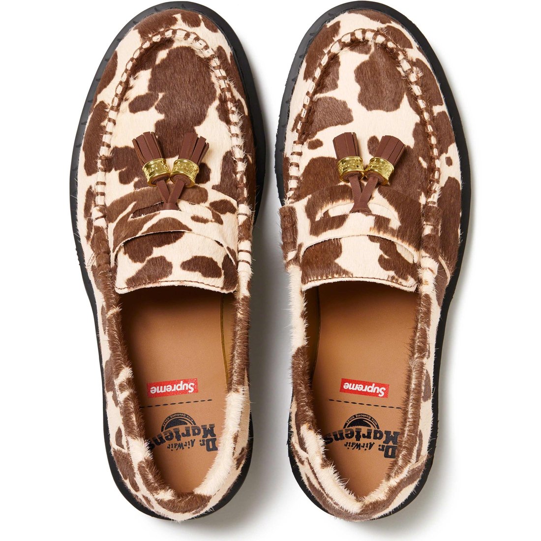 Details on Supreme Dr. Martens Penton Tassel Loafer Cow from spring summer
                                                    2023 (Price is $188)