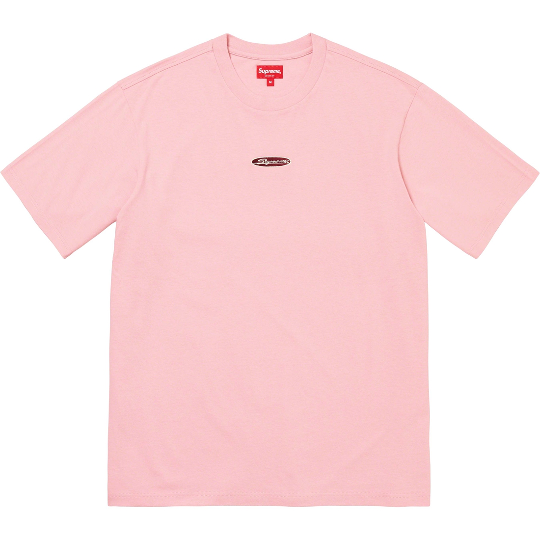 Details on Oval Logo S S Top Dusty Pink from spring summer 2023 (Price is $68)