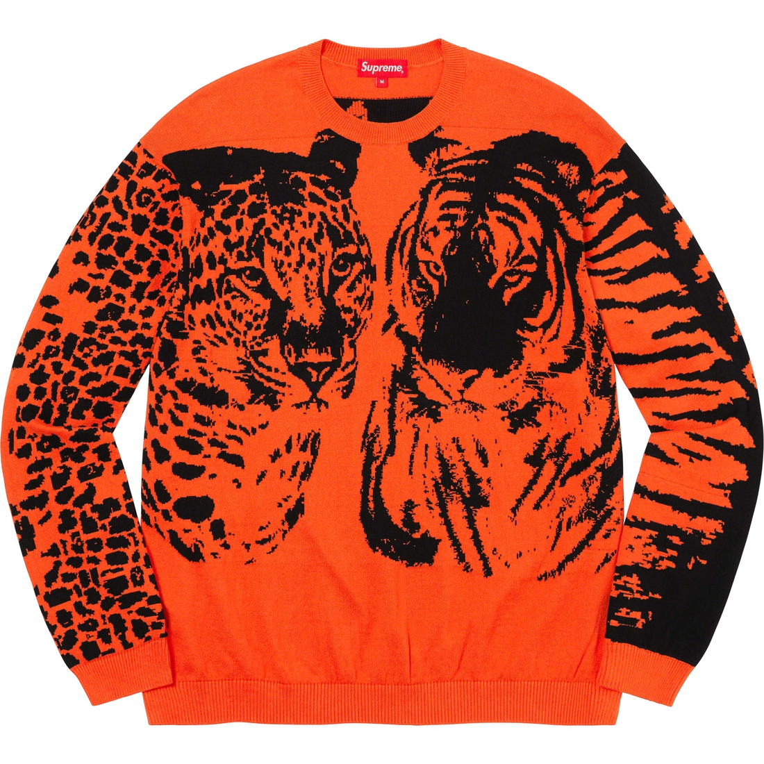 Details on Big Cats Jacquard L S Top Orange from spring summer
                                                    2023 (Price is $128)