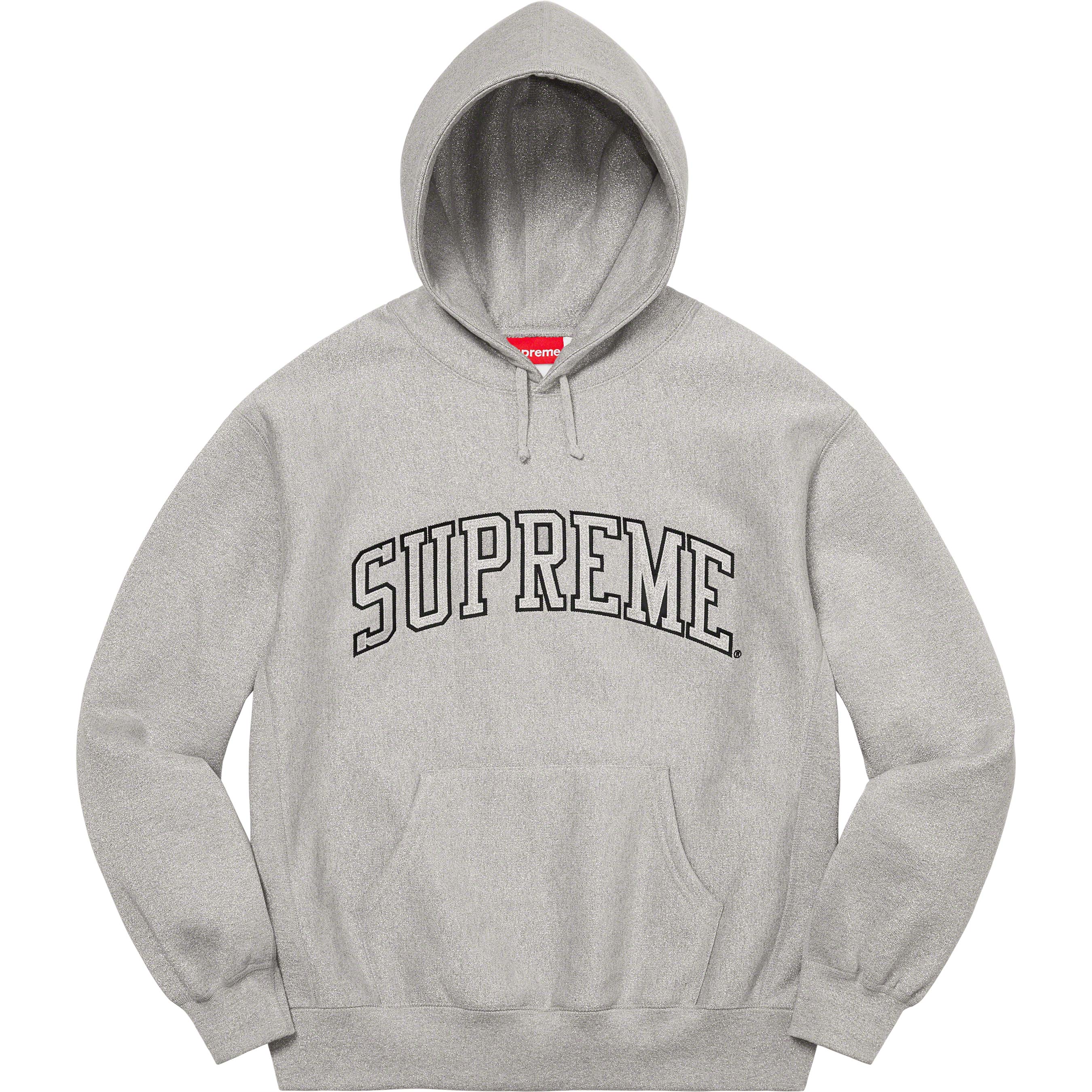 Glitter Arc Hooded Sweatshirt - spring summer 2023 - Supreme