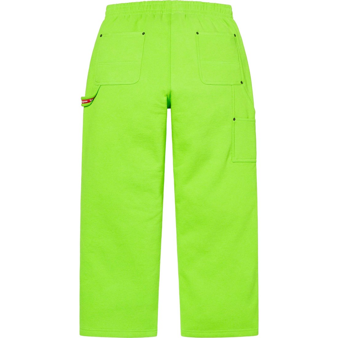 Details on Double Knee Painter Sweatpant Bright Green from spring summer
                                                    2023 (Price is $158)