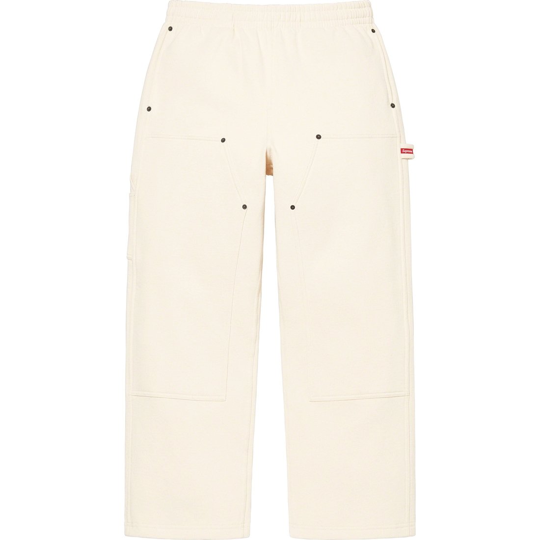 Details on Double Knee Painter Sweatpant Natural from spring summer
                                                    2023 (Price is $158)