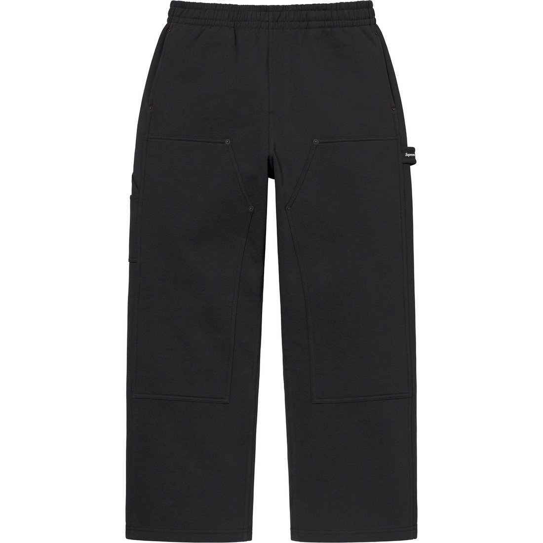 Supreme Double Knee Painter Sweatpant (SS23) - Black - $158