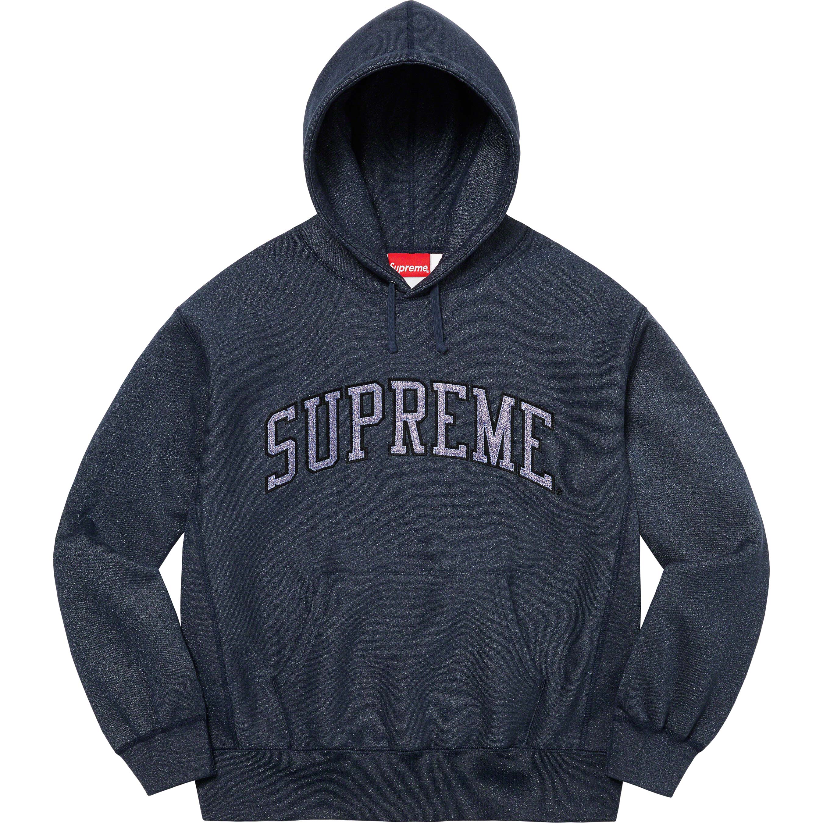 Supreme Glitter Arc Hooded Sweatshirt