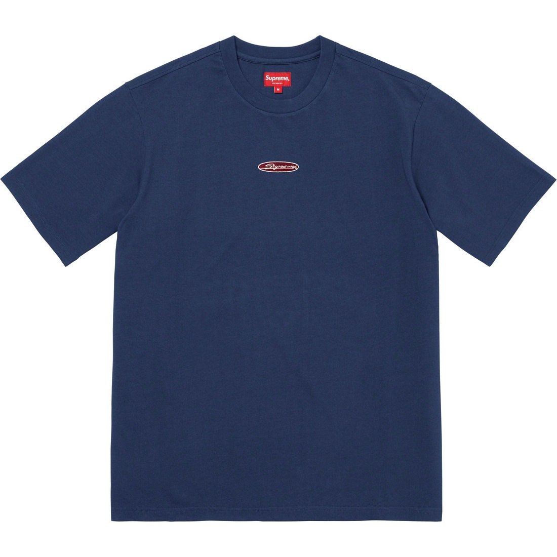 Details on Oval Logo S S Top Navy from spring summer 2023 (Price is $68)