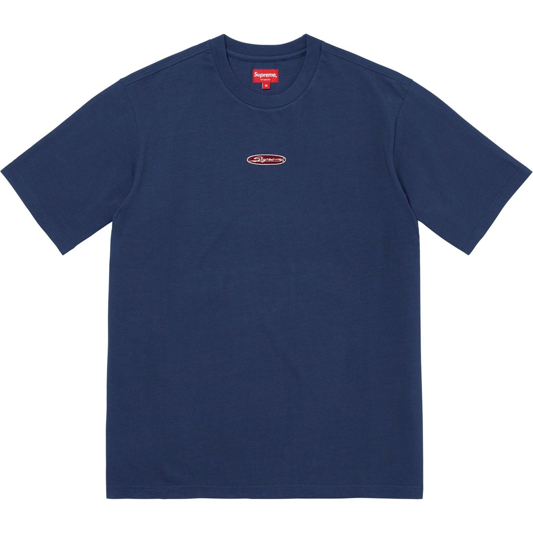 Details on Oval Logo S S Top Navy from spring summer
                                                    2023 (Price is $68)