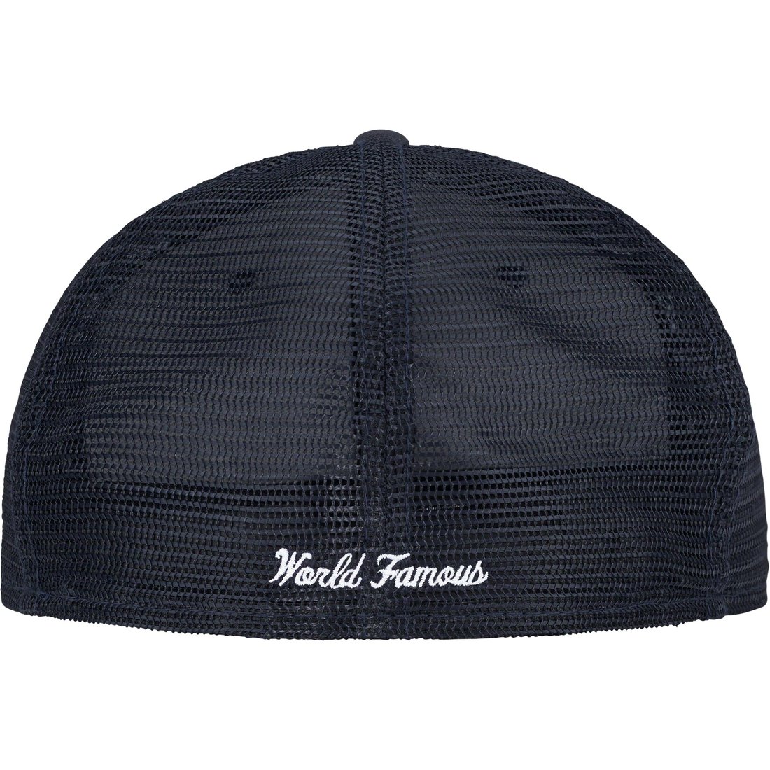 Details on Box Logo Mesh Back New Era Navy from spring summer
                                                    2023 (Price is $50)