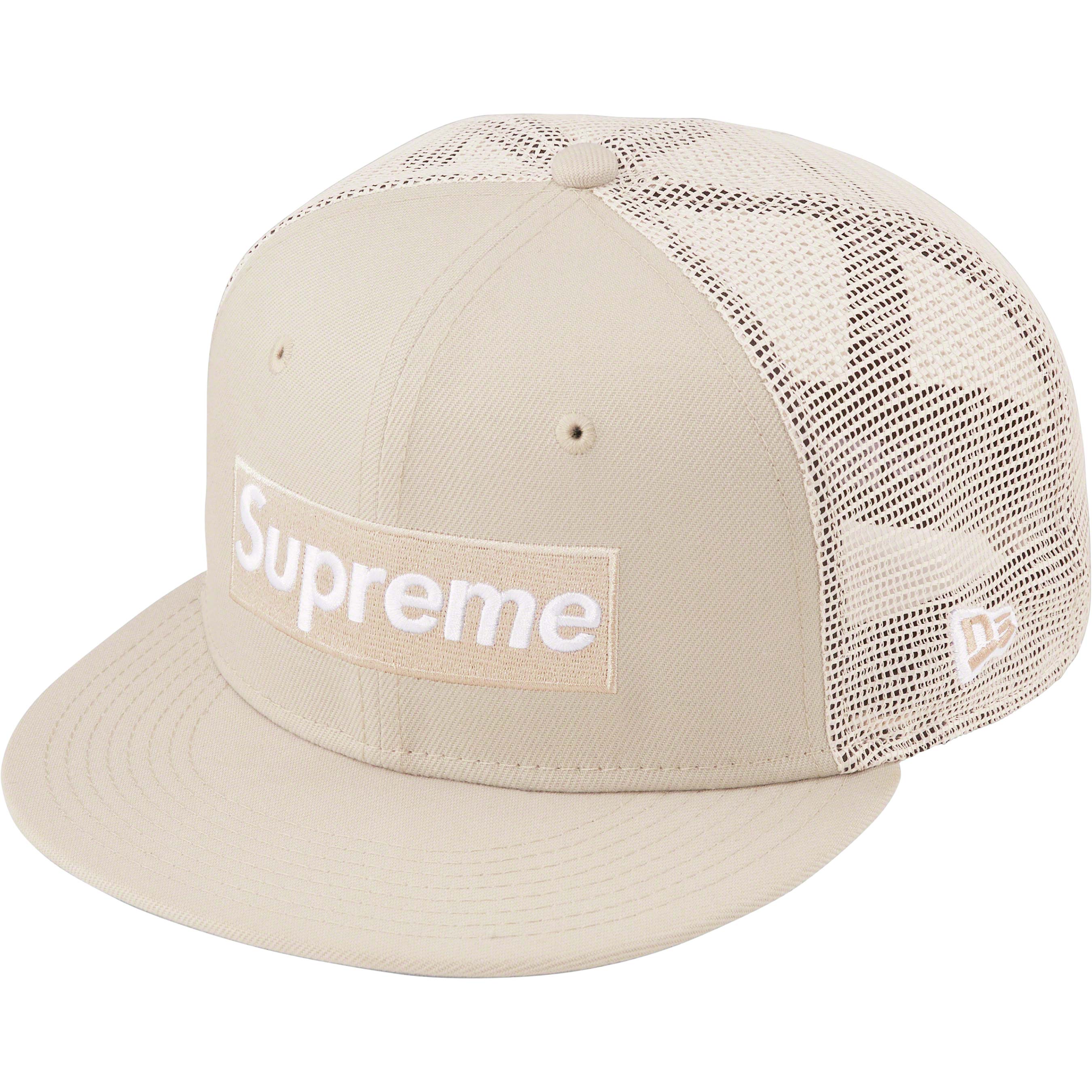 Box Logo Mesh Back New Era "Brown"