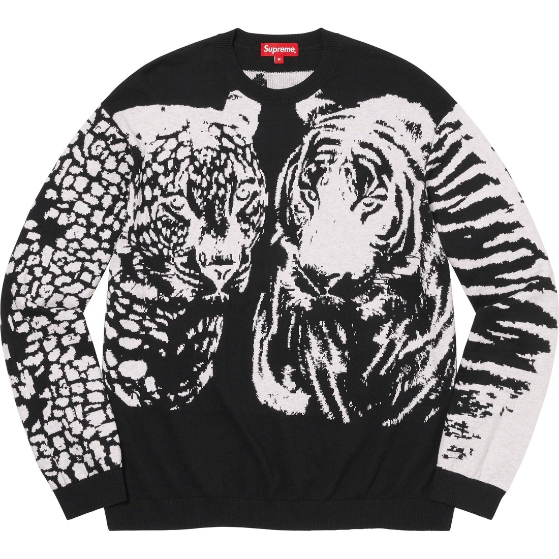 Details on Big Cats Jacquard L S Top Black from spring summer
                                                    2023 (Price is $128)
