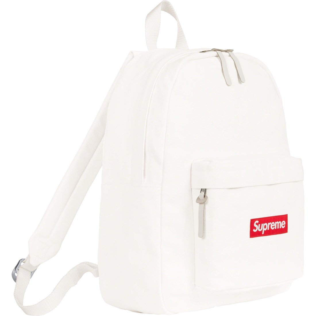 Details on Canvas Backpack White from spring summer
                                                    2023 (Price is $110)