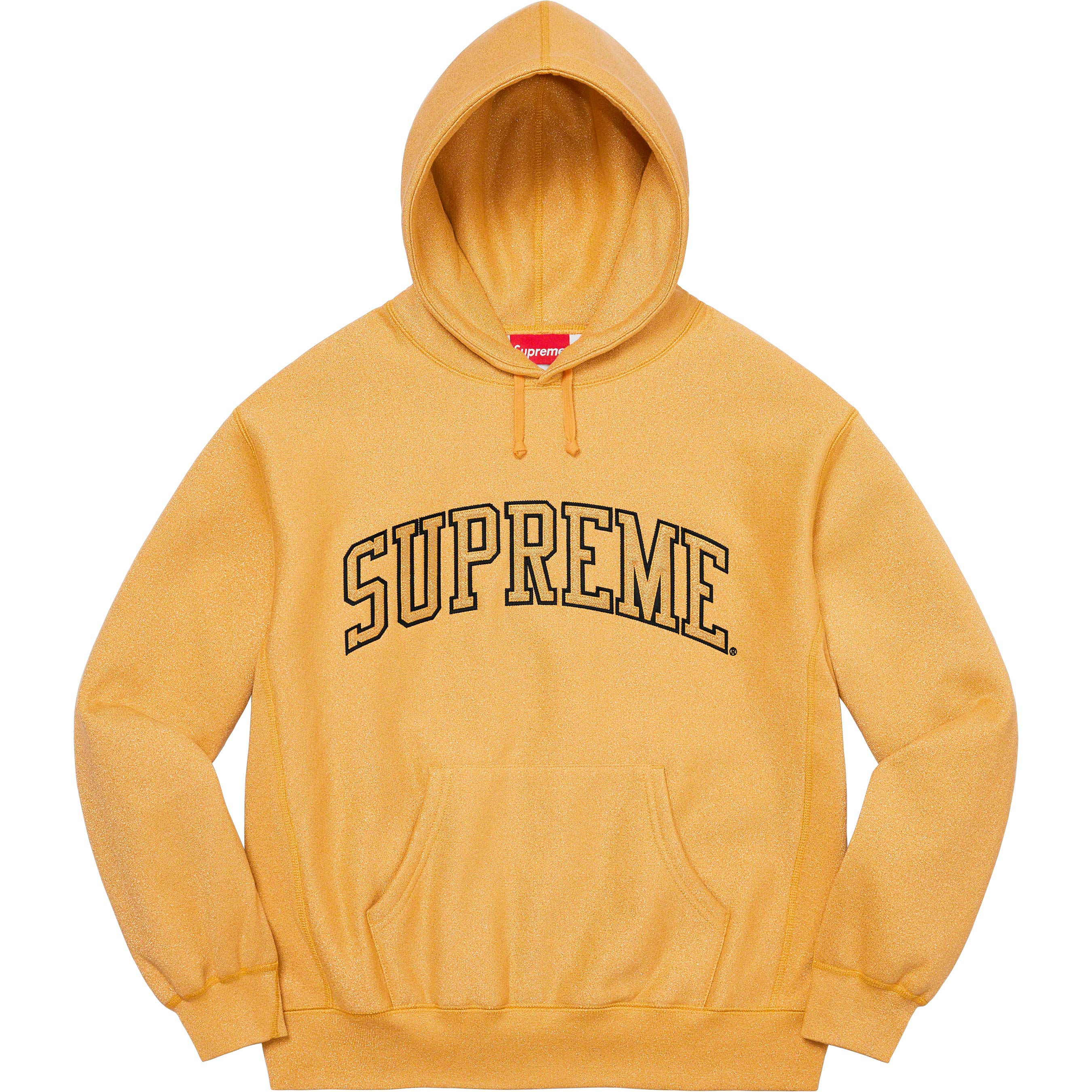 Buy Supreme Glitter Arc Hooded Sweatshirt 'Red' - SS23SW6 RED