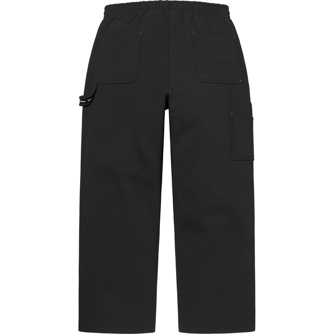 Details on Double Knee Painter Sweatpant Black from spring summer 2023 (Price is $158)