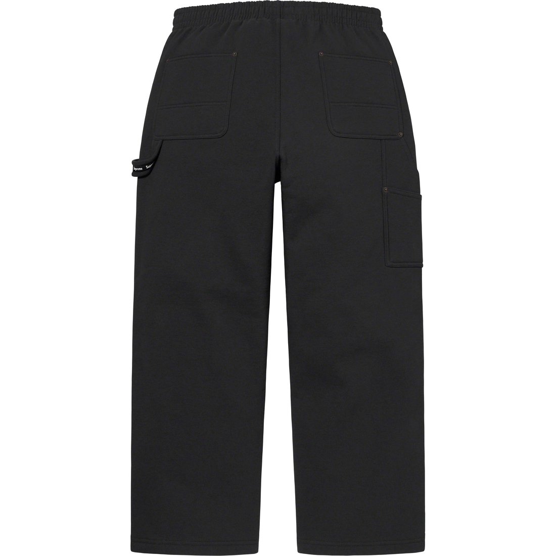 Details on Double Knee Painter Sweatpant Black from spring summer
                                                    2023 (Price is $158)