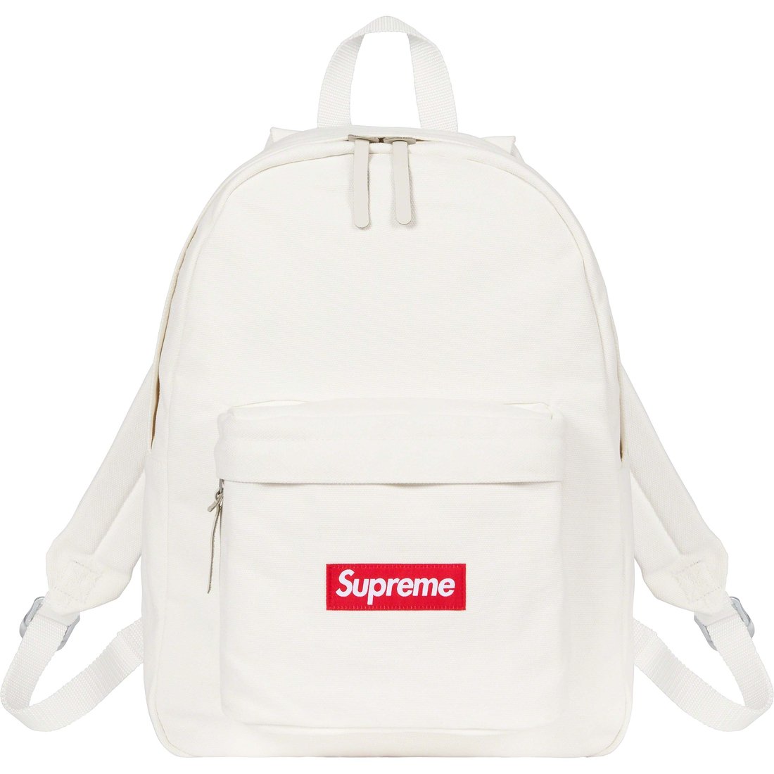 Details on Canvas Backpack White from spring summer
                                                    2023 (Price is $110)