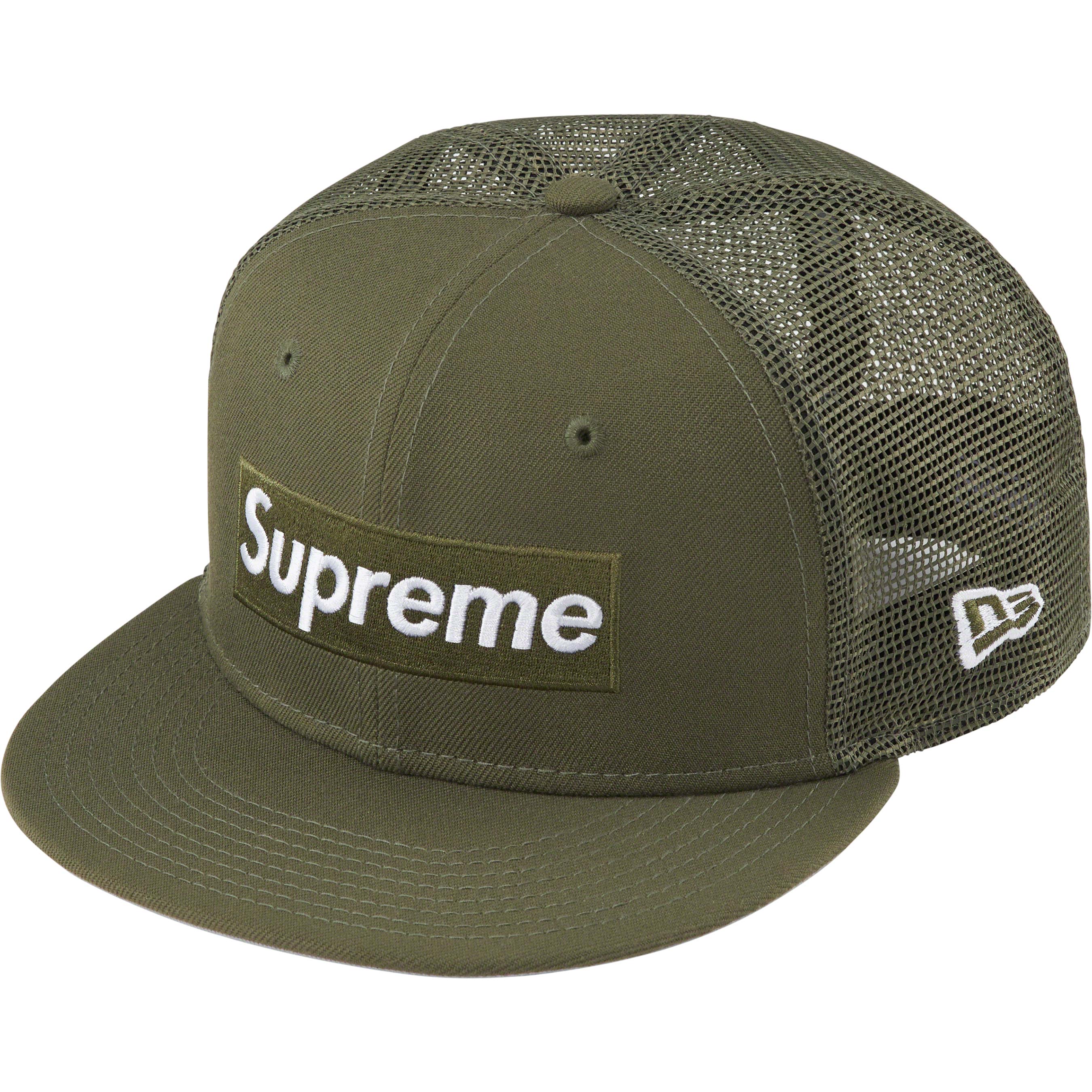 Box Logo Mesh Back New Era - spring summer 2023 - Supreme