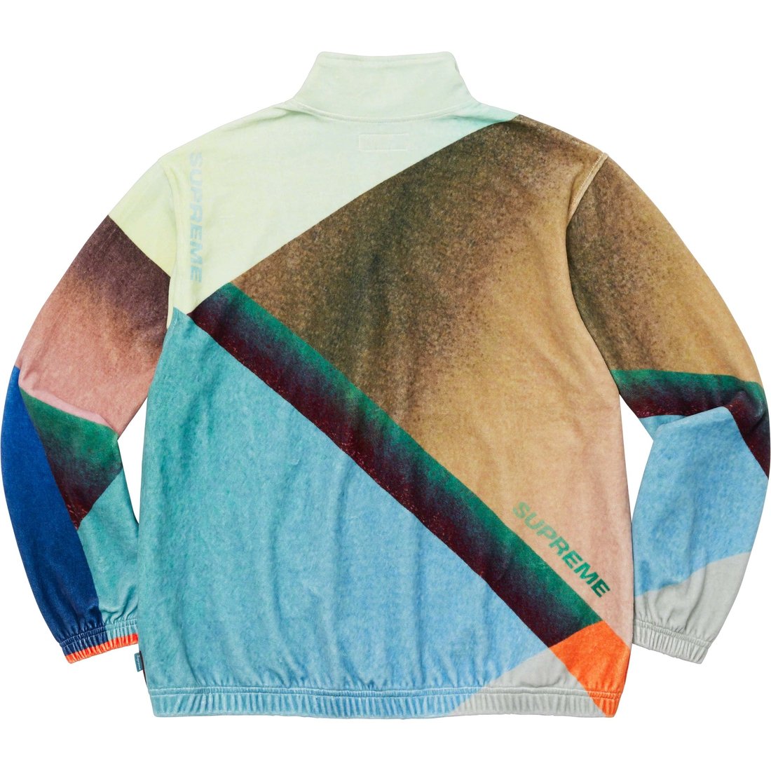 Details on Geo Velour Track Jacket Multicolor from spring summer
                                                    2023 (Price is $158)