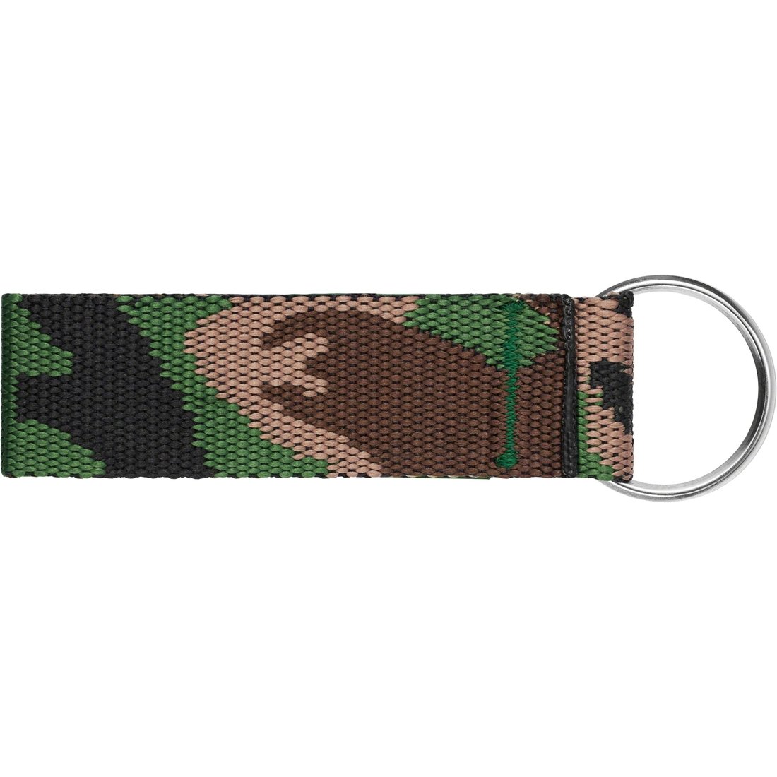 Details on Webbing Keychain Green Camo from spring summer
                                                    2023 (Price is $18)