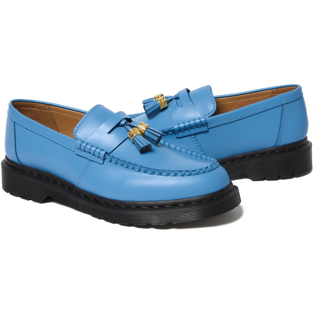 Details on Supreme Dr. Martens Penton Tassel Loafer Royal from spring summer
                                                    2023 (Price is $188)