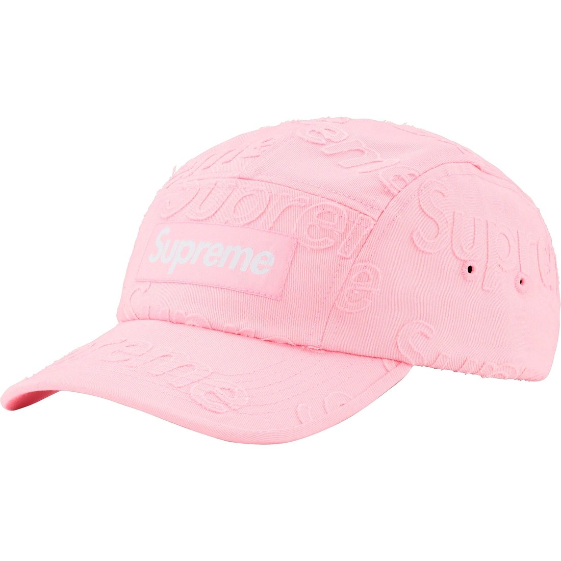 Details on Lasered Twill Camp Cap Pink from spring summer
                                                    2023 (Price is $58)