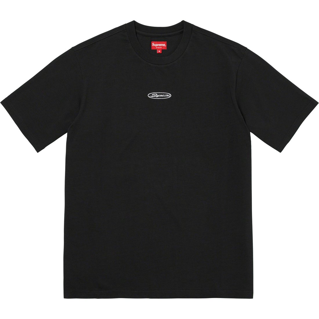 Details on Oval Logo S S Top Black from spring summer
                                                    2023 (Price is $68)