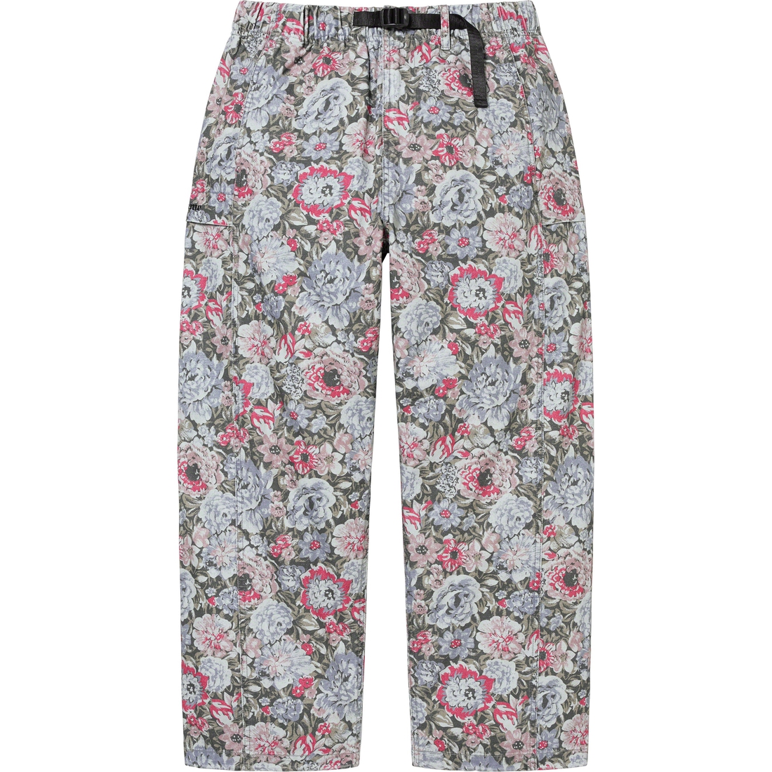 Details on Belted Trail Pant Floral from spring summer
                                                    2023 (Price is $148)