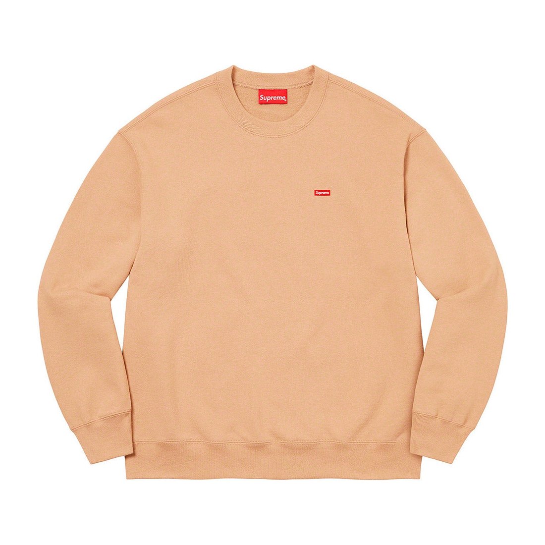 Details on Small Box Crewneck Tan from spring summer 2023 (Price is $138)