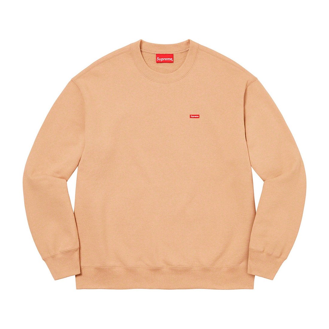 Details on Small Box Crewneck Tan from spring summer
                                                    2023 (Price is $138)