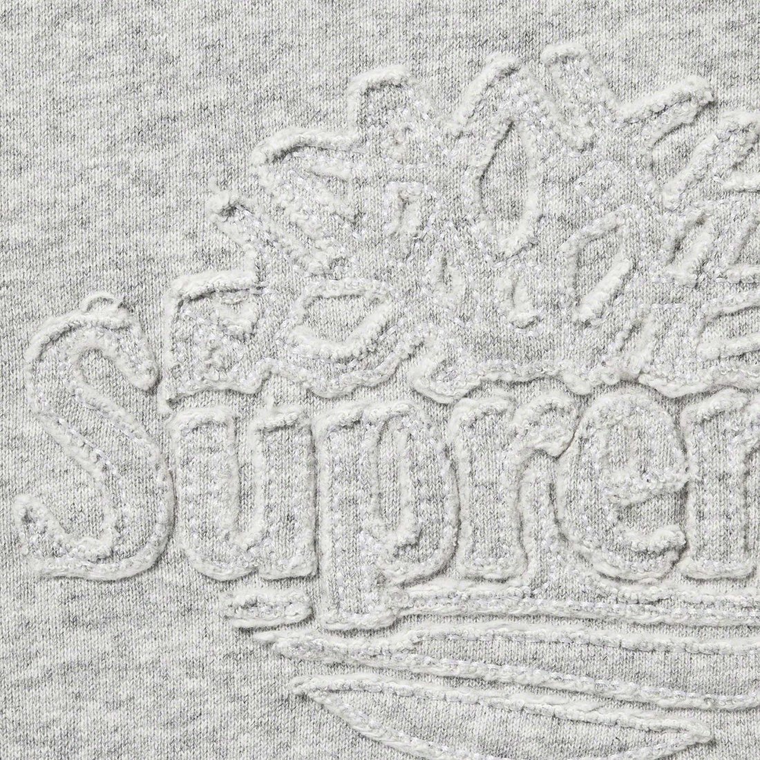 Details on Supreme Timberland Sweatpant Heather Grey from spring summer
                                                    2023 (Price is $148)