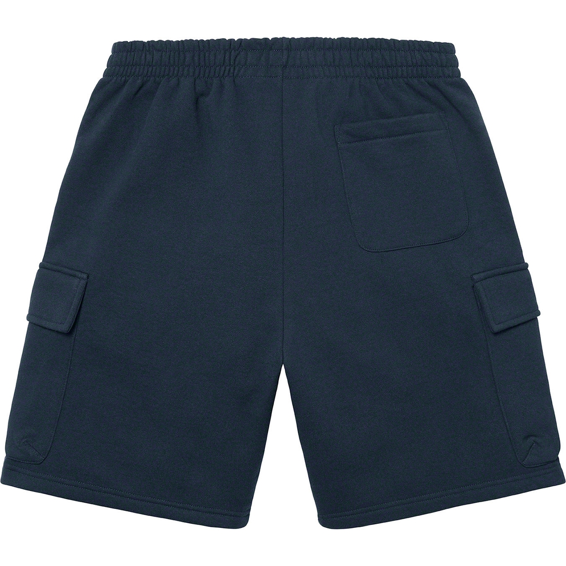 Details on Small Box Baggy Cargo Sweatshort Navy from spring summer 2023 (Price is $128)