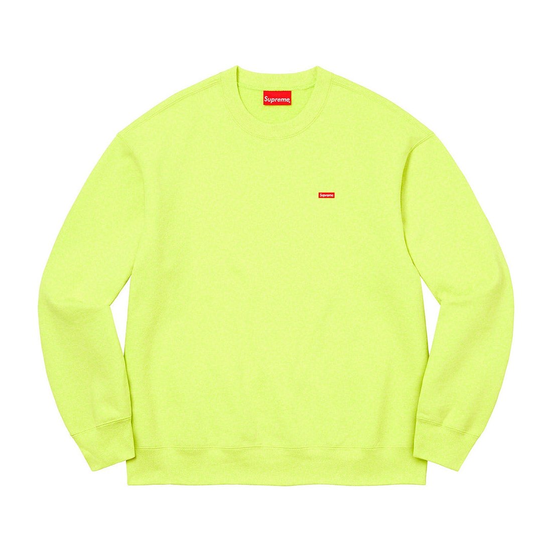 Details on Small Box Crewneck Lime from spring summer
                                                    2023 (Price is $138)