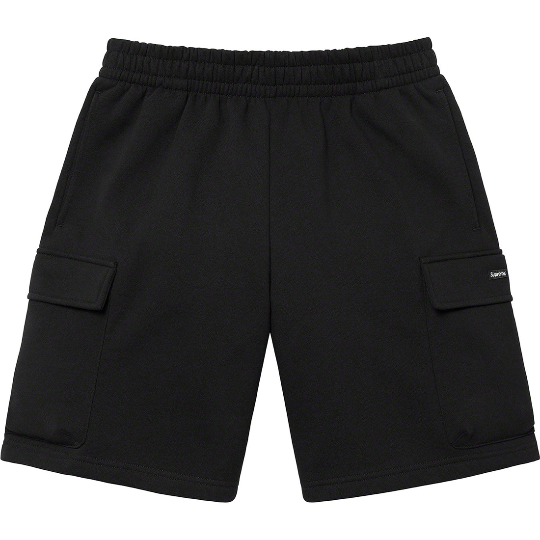 Details on Small Box Baggy Cargo Sweatshort Black from spring summer 2023 (Price is $128)